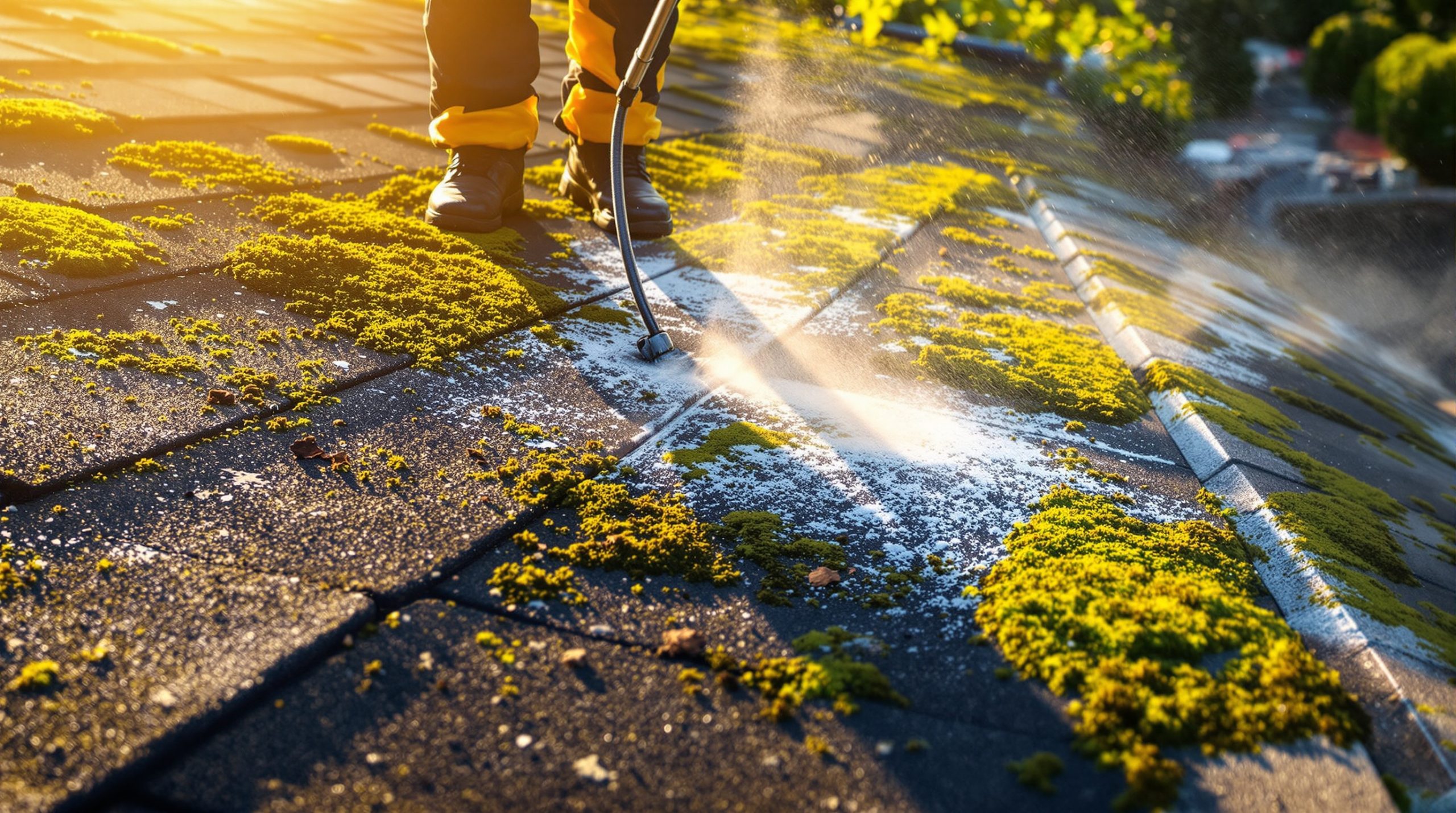 Nettoyage toiture haute pression tarif : comparez les offres et économisez !