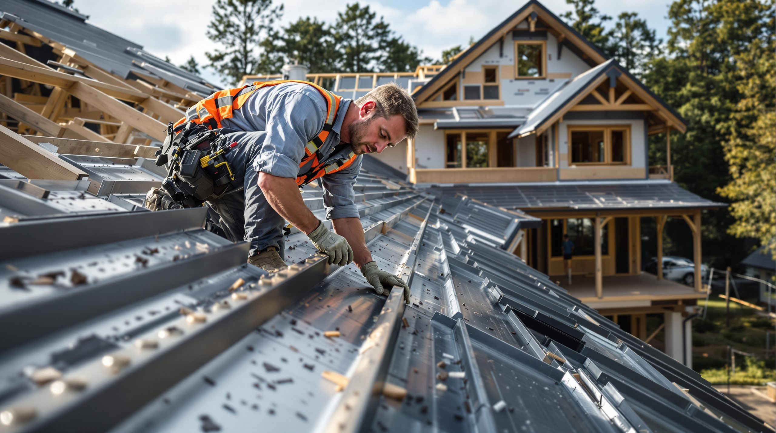 Prix toiture zinc au m² : découvrez les tarifs et options disponibles