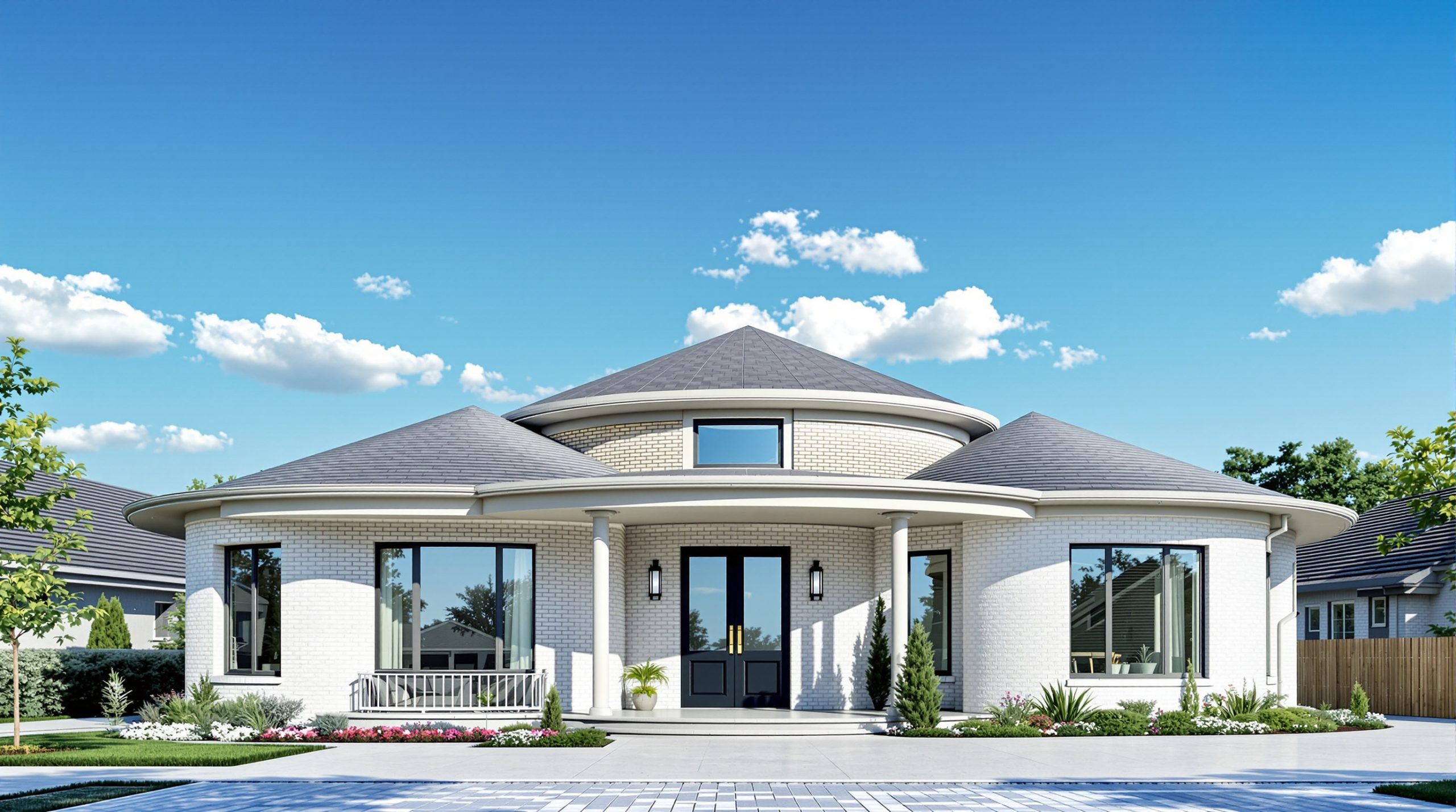 Toiture arrondie : esthétisme et isolation pour votre maison