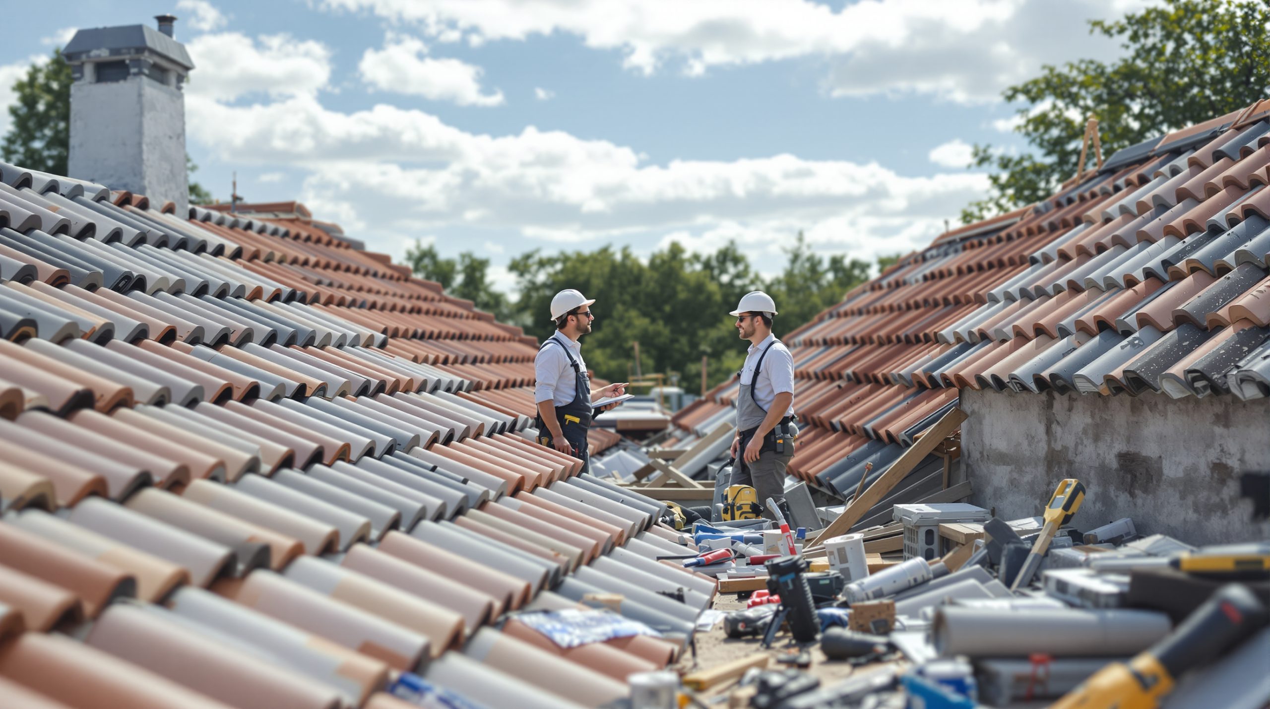 Toiture zinc ou tuile : comparaison de prix et conseils d'experts