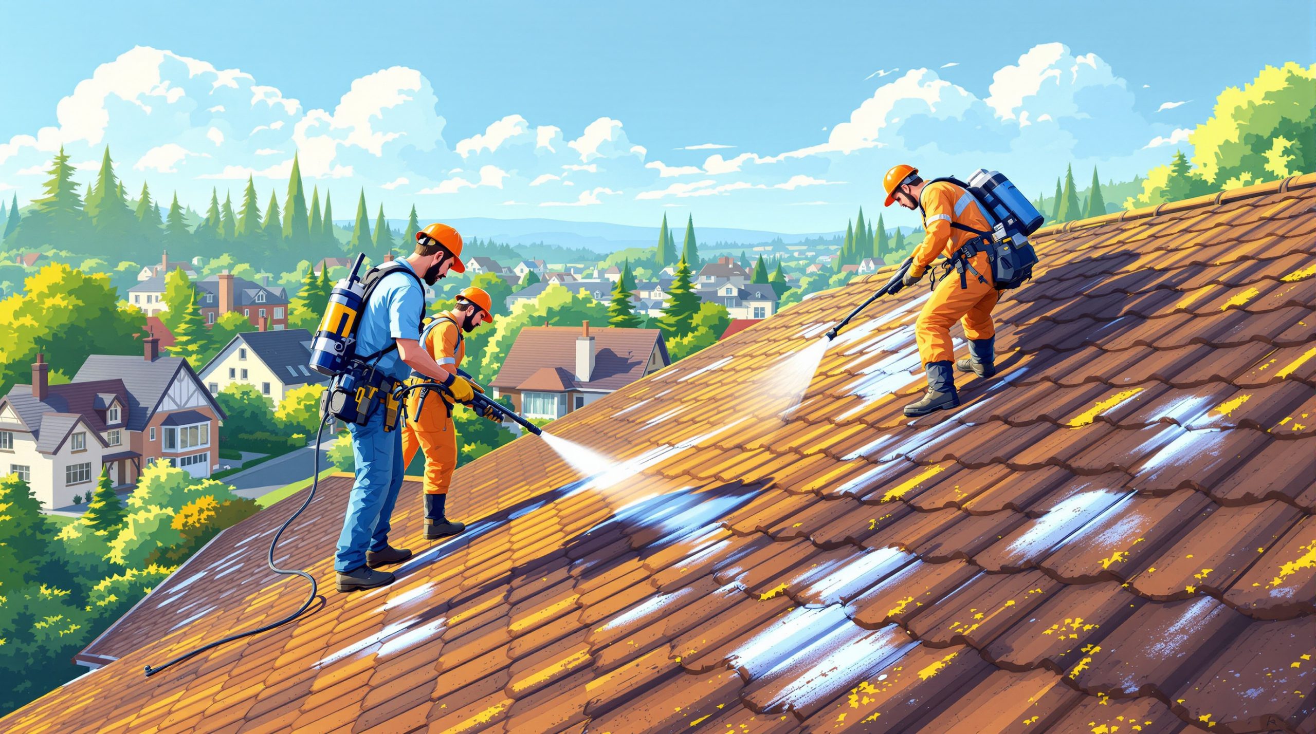 Traitement anti mousse toiture prix : découvrez les meilleures offres